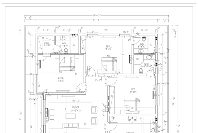 design modern house plans with realistic 3d rendering